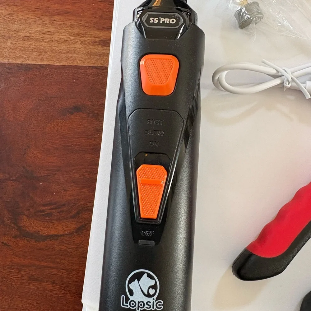 Lopsic S5 Pro Professional Dog Nail Trimmer Set New Without Box Never Used